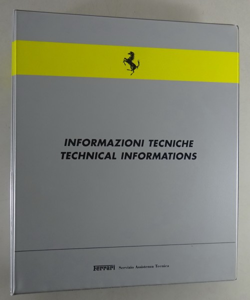 Technische Service Information Ferrari F 458 Italia von 2009 - 2010