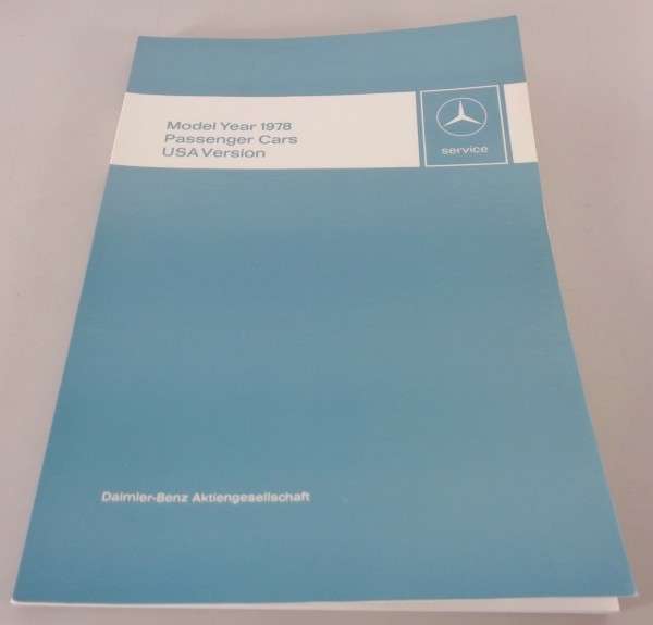 Workshop Manual Introduction into service Mercedes W123 Coupe 280 CE + 300 CD