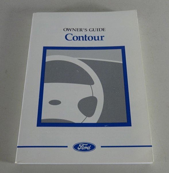 Owner´s Manual / Handbook Ford Contour Stand 1998