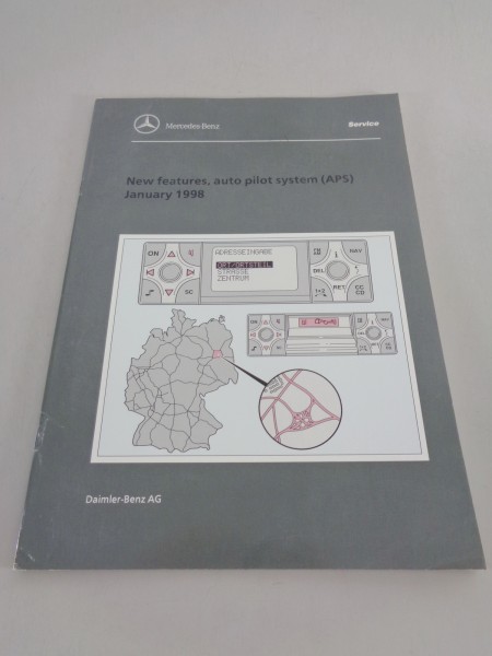 Workshop Manual Innovation Mercedes Benz auto pilot system (APS) from 01/1998