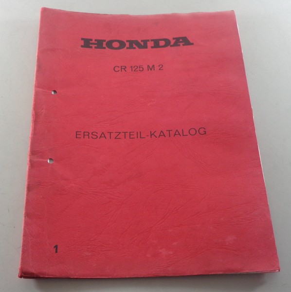 Teilekatalog / Ersatzteilkatalog Honda CR 125 M 2