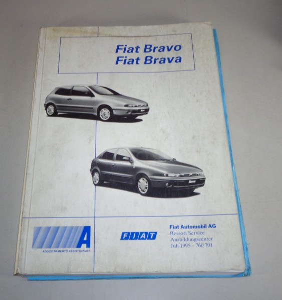 Schulungsunterlage Fiat Bravo / Brava von 07/1995