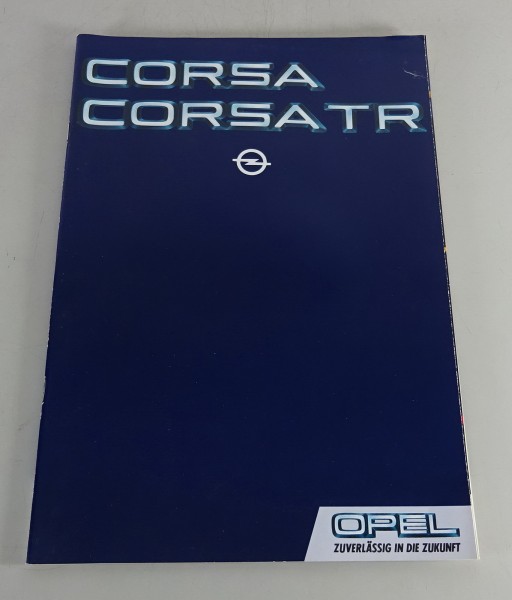 Prospekt / Broschüre Opel Corsa A + Corsa TR Stand 05/1982
