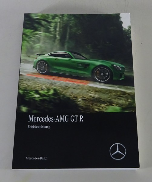 Betriebsanleitung / Handbuch Mercedes-Benz AMG GT R Typ 190 Coupé Stand 08/2016