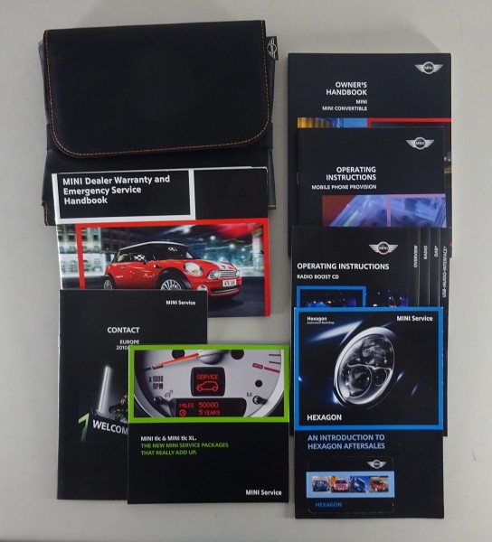 Owner's Manual + Wallet Mini One + Convertible + Cooper etc. from 07/2010