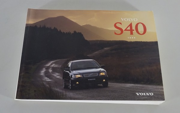 Betriebsanleitung / Handbuch Volvo S40 Modelljahr 1996 Stand 01/1996