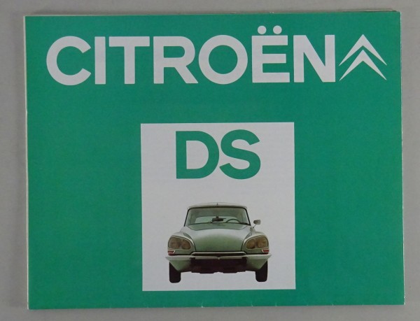 Prospekt/Poster Citroen DS 20 / 23 von 07/1973 auf deutsch