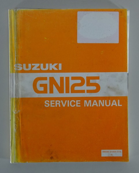 Workshop Manual / Repair Manual Suzuki GN 125 R Stand 05/1993