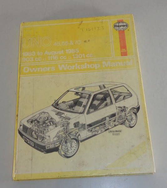 Haynes Reparaturanleitung / repair manual Fiat Uno 45 55 70 Baujahr 1983 - 1985