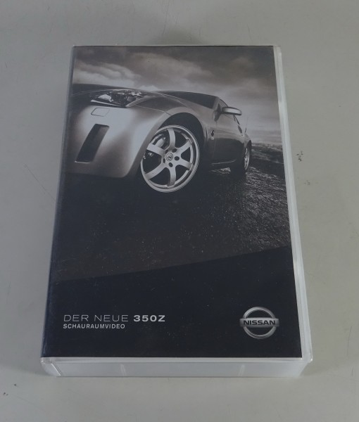VHS Video Schauraumvideo Nissan der neue 350 Z