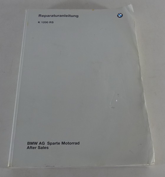 Werkstatthandbuch / Reparaturanleitung BMW K 1200 RS Stand 04/1997