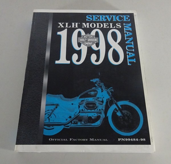 Workshop manual Harley Davidson XLH Sportster models 1998 from 10/1997