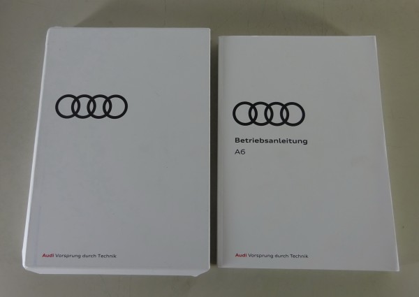 Bordmappe mit Betriebsanleitung Audi A6 C8, RS6, Avant, quattro Stand 07/2023