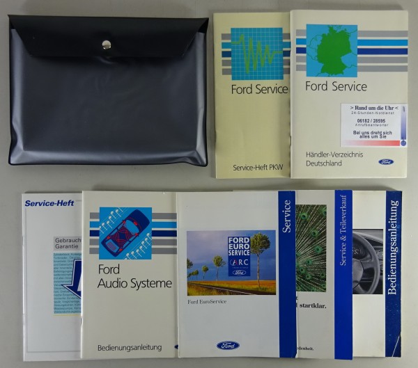 Bordmappe + Betriebsanleitung Ford Escort Stand 09/1995