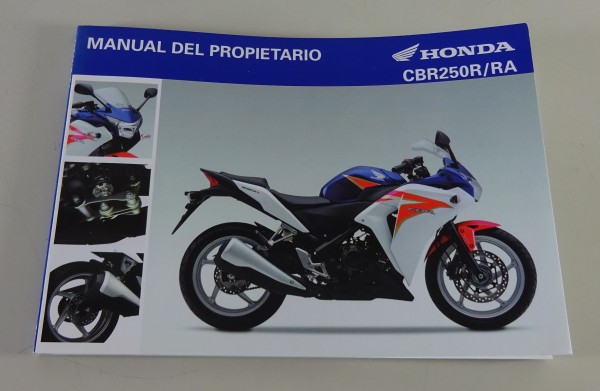 Mnaual Del Propietario / Handbook Honda CBR 250 R / RA Stand 2010