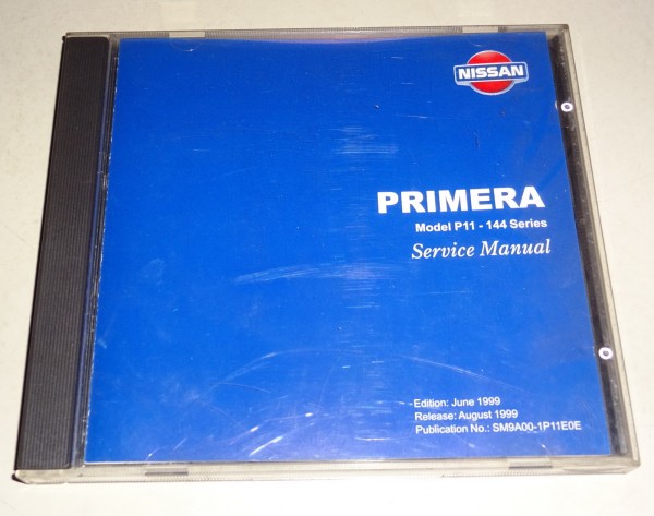 Werkstatthandbuch auf CD Nissan Primera Typ P11 Stand 08/1999