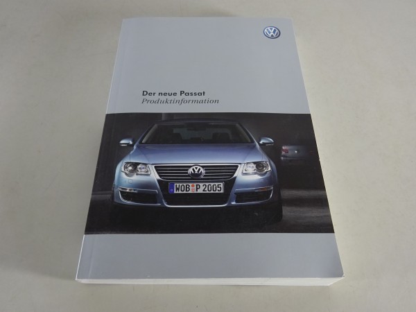 Produktinformation / Verkäufertaschenbuch VW Passat B6 Stand 02/2005