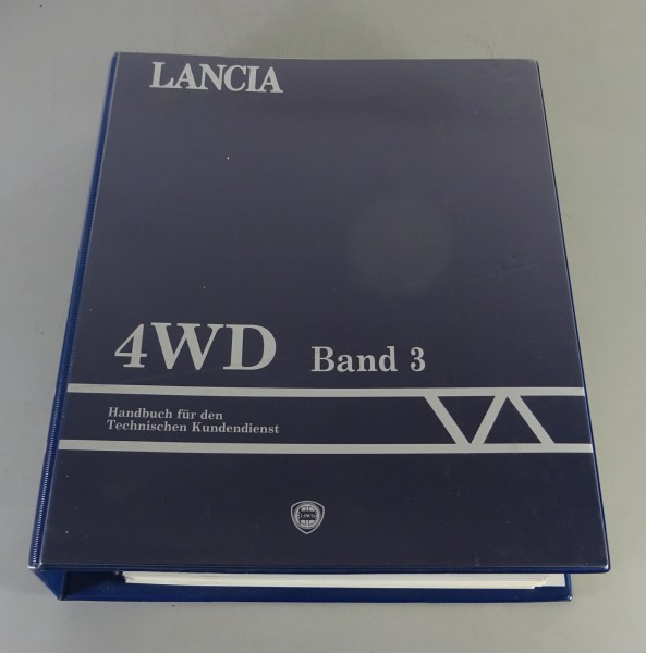 Werkstatthandbuch Lancia Delta HF integrale gamma ´91 / Dedra integrale 4WD 1991