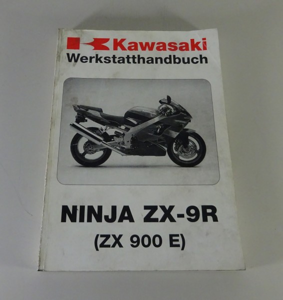 Werkstatthandbuch / Reparaturanleitung Kawasaki Ninja ZX-9R (ZX 900 E) '12/1999