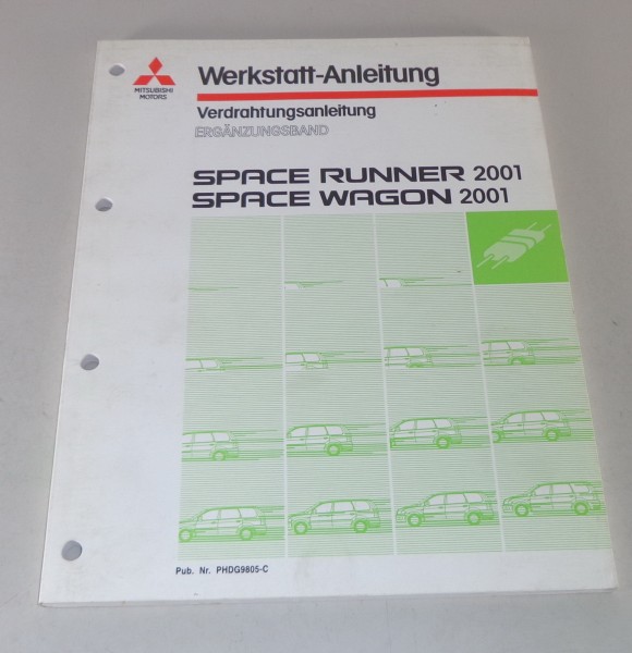 Werkstatthandbuch Mitsubishi Space Runner / Wagon Nachtrag Elektrik Schaltpläne