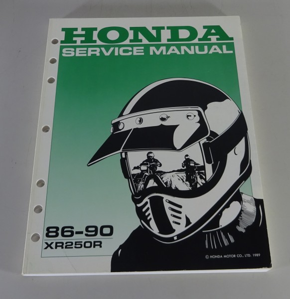 Shop Manual / Workshop Manual Honda XR 250 R from 1986 - 1990