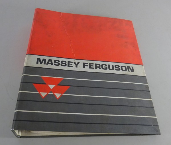 Schulungsunterlagen Massey Ferguson Mähdrescher 7276 Stand 1998