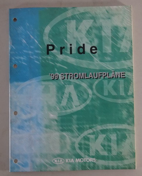 Werkstatthandbuch / Stromlaufpläne Kia Pride Stand 1999