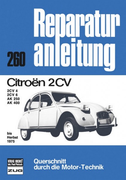 Citroen 2 CV bis Herbst 1975