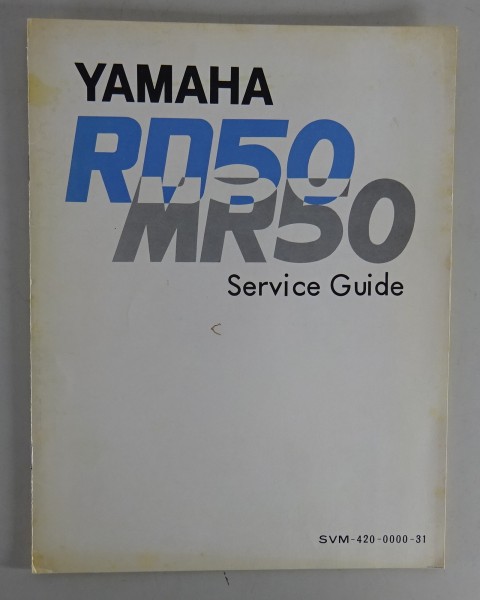 Service guide Yamaha RD 50 / MR 50 from 1973