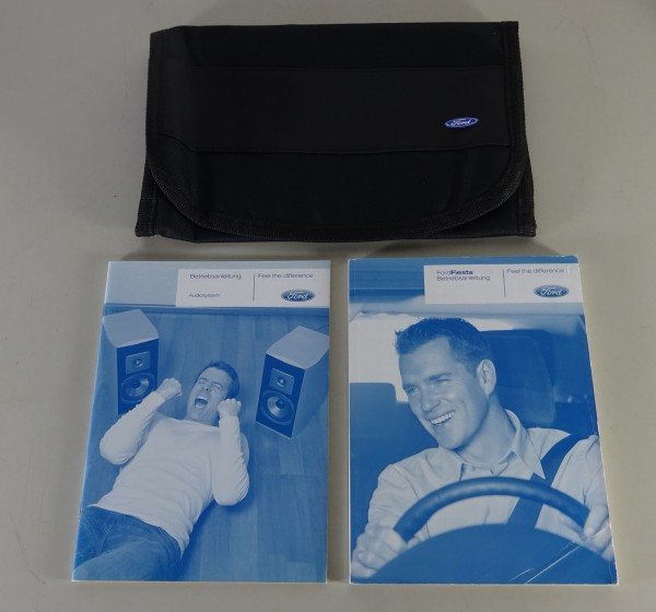 Bordmappe mit Betriebsanleitung / Handbuch Ford Fiesta Stand 05/2008