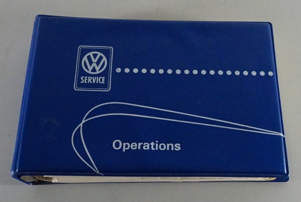 Handbuch / Manual VW Arbeitspositionen Käfer, Karmann Ghia, T2 Transporter 1968