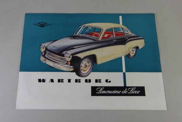 Prospektblatt / Broschüre Wartung 311/1 Limousine de Luxe Stand 1959