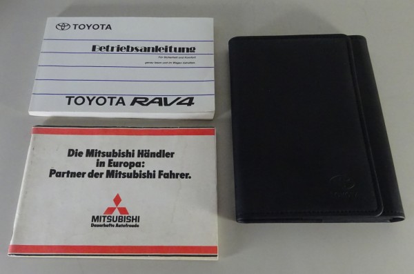 Bordmappe + Betriebsanleitung / Handbuch Toyota RAV 4 Typ SXA Stand 02/1999