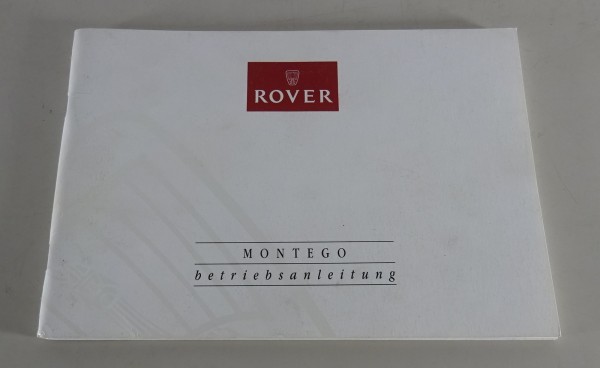 Betriebsanleitung / Handbuch Austin Rover Montego Stand 1991