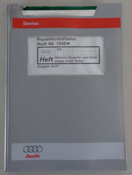 Werkstatthandbuch Audi A6 C5 / 4B Einspritzanlage Turbo