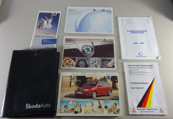 Bordmappe + Betriebsanleitung / Handbuch Skoda Fabia I Typ 6Y Stand 05/2007