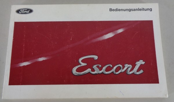 Betriebsanleitung / Handbuch Ford Escort MK I Knochen von 1969