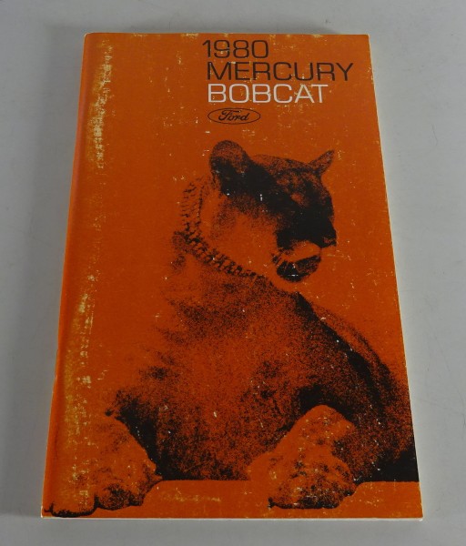 Owner´s Manual / Handbook Mercury Bobcat Stand 1980