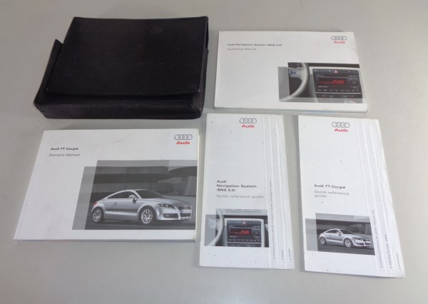 Owner's Manual + Wallet Audi TT Coupé / quattro 8J from 05/2006