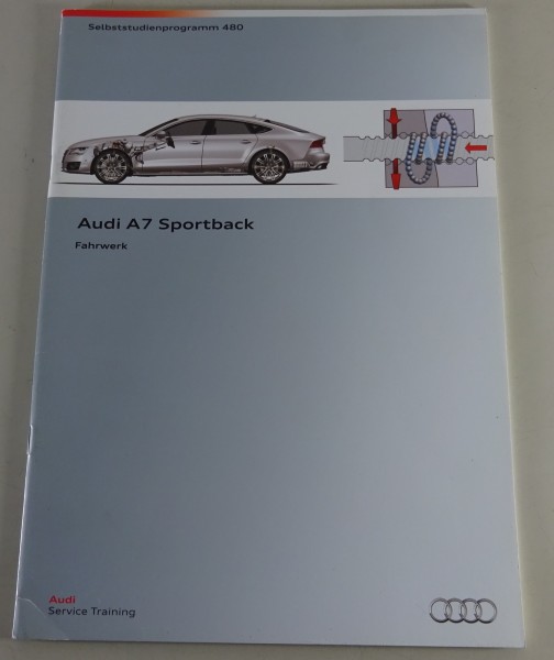 Selbststudienprogramm / SSP 480 Audi A7 Sportback Typ C7 Fahrwerk Stand 07/2010