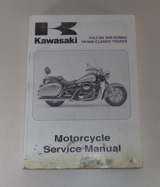Werkstatthandbuch / Workshop Manual Kawasaki VN 1600 Classic Tourer, Stand 2004