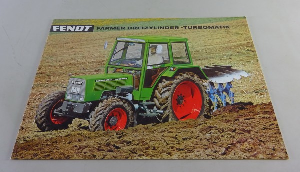 Prospekt / Broschüre Fendt Farmer 102 S / 103 S/LS / 104 S/LS Stand 02/1981