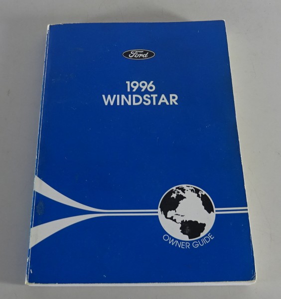 Owner´s Manual / Handbook Ford Windstar Stand 1996