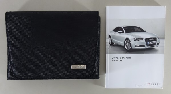 Owner's Manual + Wallet Audi A5 / S5 / Coupé / Sportback Typ 8T from 11/2013