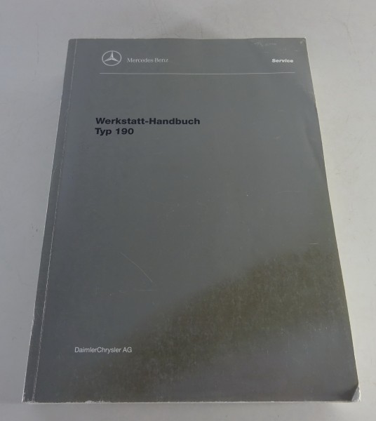 Werkstatthandbuch Mercedes-Benz Ponton 190 Typ W 121 Baujahre 1956 - 1961