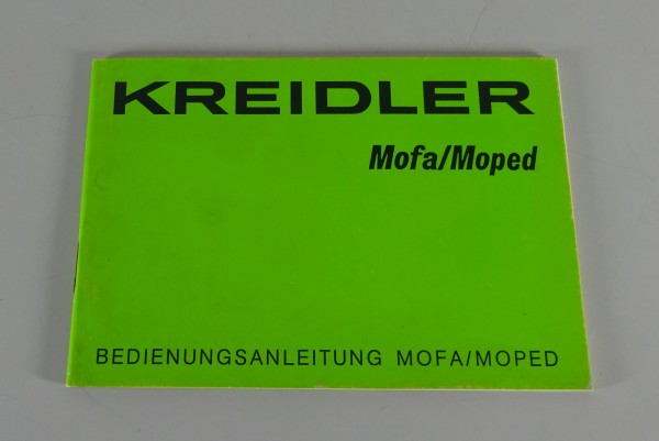 Betriebsanleitung / Handbuch Kreidler Mofa + Moped MF / MP 2 Stand 04/1977