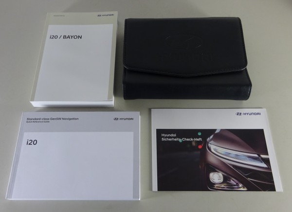 Bordmappe + Betriebsanleitung Hyundai i20 / Bayon Crossover SUV Stand 02/2025