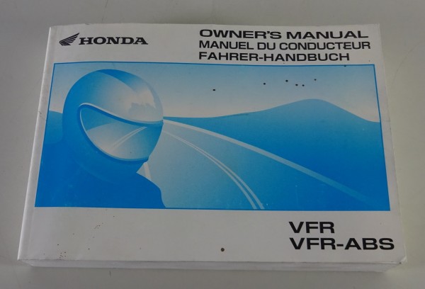 Betriebsanleitung / Owner´s Manual Honda VFR 800 -ABS V4 VTEC RC 46/II von 2002