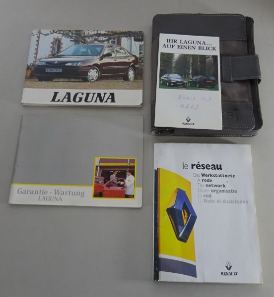 Bordmappe mit Betriebsanleitung / Handbuch Renault Laguna von 12/1995