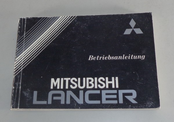 Betriebsanleitung / Handbuch Mitsubishi Lancer von 1985